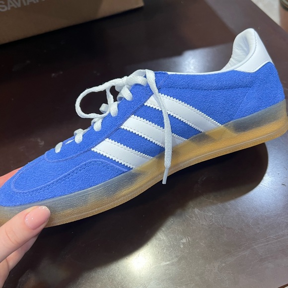 adidas gazelle silver green womens Adidas Gazelle x Clot Linen Khaki Light Blue – Ar Store